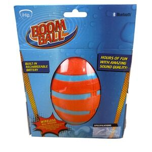 iHip Boomball Football Bluetooth Speaker Waterproof IPX7 Portable Wireless
